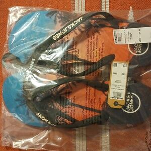 Jack and Jones Flipflop sunset mens nwt